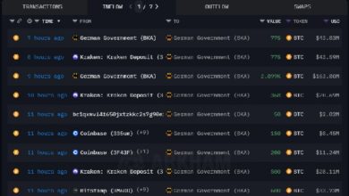 بيتكوين وإيثر تعكسان الخسائر: ألمانيا تستعيد 200 مليون دولار من البيتكوين من البورصات