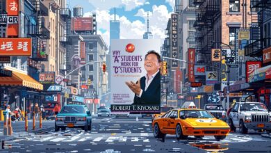 مراجعة شاملة لكتاب "لماذا يعمل الطلاب المتفوقون لدى الطلاب العاديين" للكاتب روبرت كيوساكي – اكتشاف الرؤى والدروس الرئيسية