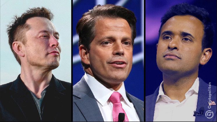 أنتوني سكاراموتشي يشكك بنجاح مشروع DOGE بقيادة ماسك-راماسوامي – "أفهم كيف يعمل واشنطن". اكتشف المزيد الآن!