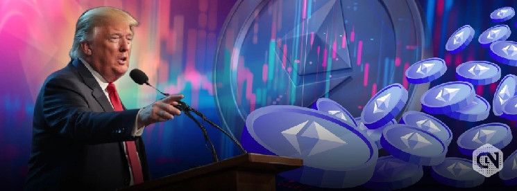 "ضجة على الإنترنت بسبب استثمار WLFI دونالد ترامب لـ 10,000 إيثريوم"