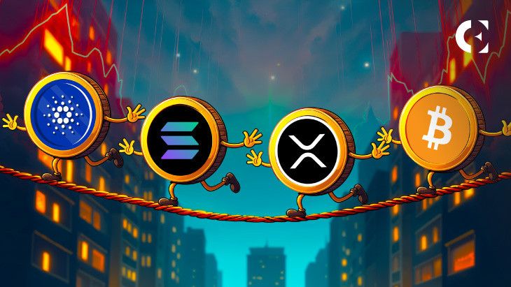 بيتكوين، إكس آر بي، سول، وأدا يواجهون تراجع مع إشارات بيع من TD Sequential - اكتشف التفاصيل الآن!