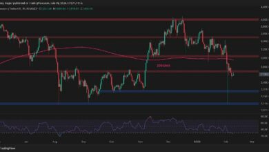 تحليل سعر إيثريوم: هل هناك مزيد من التحديات لـ ETH بعد انخفاض أسبوعي بنسبة 14٪؟ اكتشف المزيد الآن!