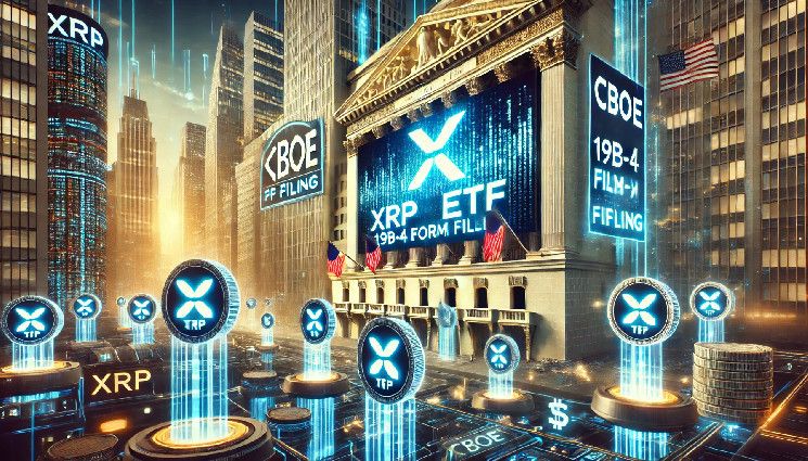 سباق XRP ETF يشتعل: Cboe تقدم ملفات 19b-4 لأربعة صناديق لدى SEC