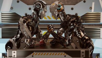 أول ملاكمة بين روبوتات بشرية في الصين – مشهد مذهل لا تفوته!