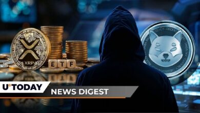 شائعات صندوق XRP ETF تتهاوى بعد تكذيبها من بلومبرج؛ قراصنة يبادلون 150 مليار SHIB؛ بيتكوين قد تصل إلى 200,000 دولار بحسب Presto: موجز أخبار العملات الرقمية من U.Today