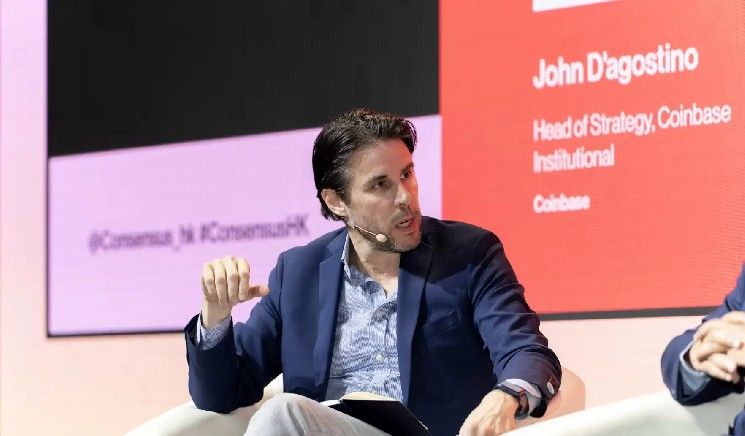 "رئيس الاستراتيجية في Coinbase يتحدث عن نظرة صعودية عقب ارتفاع البيتكوين الأخير: «المستشارون الماليون لم يدخلوا اللعبة بعد» – اكتشف التفاصيل الآن!"