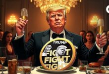 "عشاء ترامب المشفّر يدفع بـ$TRUMP للارتفاع.. لكن هل يستمر الزخم؟ اكتشف التفاصيل الآن!"