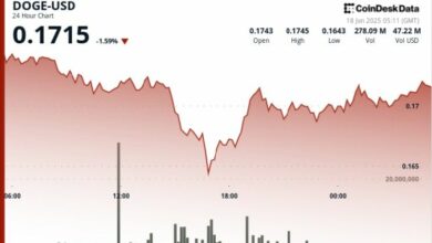 **انخفاض سعر دوجكوين 7% وسط تراجع معنويات المخاطرة – اكتشف الأسباب الآن!**