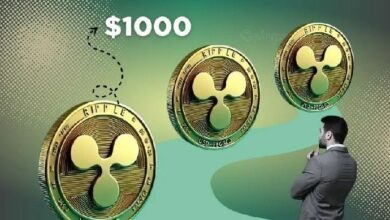 "هل يصل سعر XRP إلى 1000 دولار؟ مؤسس Ripple قد تبلغ ثروته 2.7 تريليون دولار.. وتوقعات بظهور 500 ألف مليونير جديد!"