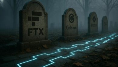 "1.5 مليار دولار من العملات الرقمية لا تزال عالقة في أنقاض شركات مثل FTX وتيرافورم وسيلسيوس وبلوكفاي – اكتشف التفاصيل الآن!"