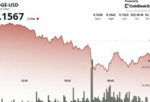 انخفاض دوجكوين 8% لكنه يُظهر تعافيًا على شكل حرف V لتعزيز صعود الثيران - اكتشف التفاصيل الآن!