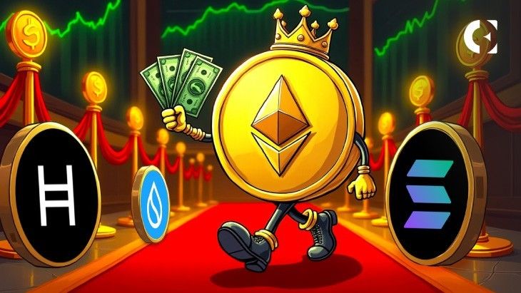 تحديث سوق العملات الرقمية: إيثريوم مستقرة بينما تحقق HBAR وSOL وSUI مكاسب – تعرف على التفاصيل الآن!