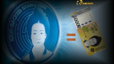 "مستثمرو العملات الرقمية في كوريا يكشفون عن دعم مفاجئ لعملة مستقرة مدعومة بالوون - اكتشف التفاصيل الآن!"