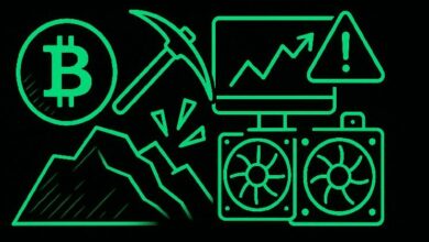 تحذير من مؤشرات تعدين البيتكوين: هل يتجه سعر BTC لانخفاض؟ اكتشف الآن!