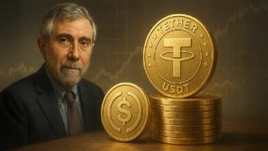 "خبير اقتصادي حاصل على جائزة نوبل: 'العملات المستقرة لا تقدم أي فائدة واضحة'.. مؤسس مشارك لـ Coinmetrics يختلف - اكتشف التفاصيل!"