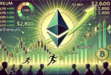 إيثريوم يتراجع دون 2800 دولار – المستثمرون يحتاجون كسر هذا المستوى لبدء الصعود التالي!