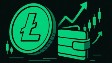 "هل يحضر لايتكوين لانتعاشة كبرى؟ المحافظ الكبيرة تتراكم بينما المؤشرات الفنية تشير إلى صعود قوي!"