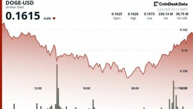 "دوجكوين تعاود الارتفاع بعد تشكيل قاع مزدوج – اكتشف التفاصيل الآن!"