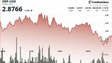 "XRP تهبط 8% مع مواجهة مقاومة عند 3 دولارات قبل إطلاق صندوق ProShares ETF – تعرف على التفاصيل!"