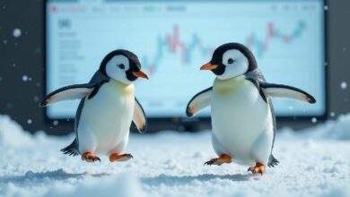 "أوجه تشابه مذهلة بين مسار Pudgy Penguins الحالي وارتفاع PEPE السابق – اكتشف التفاصيل الآن!"