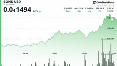 "عملة BONK ترتفع 10% مع تحديد Tuttle Capital تاريخ 16 يوليو لإطلاق صندوقها المتداول برافعة مالية 2X – تعرف على التفاصيل الآن!"