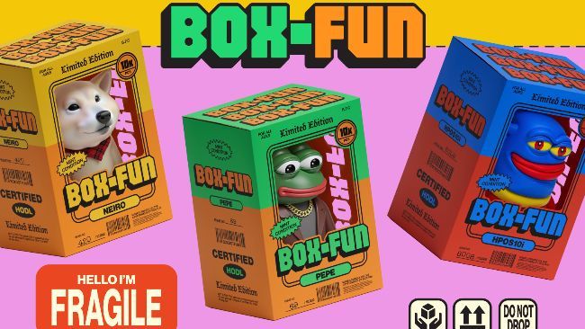 "Box.Fun تطلق تجربة NFT ثورية: ميم كوينز معبأة كألعاب قابلة للجمع – اكتشف الجديد الآن!"