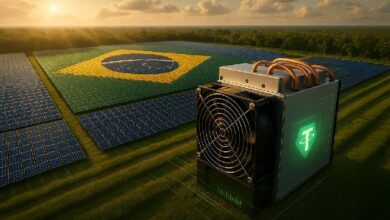 "تذر وأديكواجرو يتحدان لتعدين البيتكوين المستدام: مستقبل أخضر للعملات الرقمية"