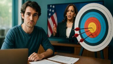 روس أولبريخت يوضح الحقائق بعد نقد كامالا هاريس غير الدقيق