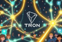 شبكة ترون تحقق رقمًا قياسيًا جديدًا بـ 334 مليون حساب نشط