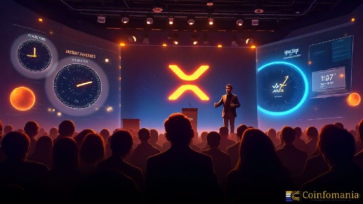 رئيس ريبل يؤكد: XRP يمكّن من صرف المبالغ فورياً بشكل يومي وساعي
