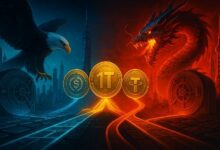 صراع بارد للعملات المستقرة بين الشرق والغرب في معركة الوصول لأول تريليون دولار