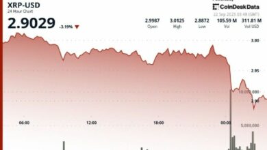 تراجع XRP في قناة هبوطية بعد بيعات صناديق الاستثمار.. والهدف التالي 2.75 دولار