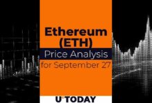 توقع سعر الإيثيريوم (ETH) في 27 سبتمبر: تحليل السوق وآخر التوقعات