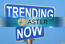 عملة ASTER تتصدر قائمة أكثر العملات ترندًا على CoinGecko