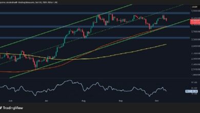 تحليل سعر الإيثيريوم: الزخم الصعودي يتلاشى بعد رفض اختبار مستوى 4500 دولار