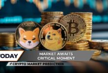 توقعات سوق العملات الرقمية: شيبا إنو ودوجكوين تُشكِّلان مثلثاً حاسماً.. بيتكوين أمام آخر فرصة للوصول إلى 120 ألف دولار