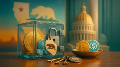 ما الذي يعنيه حظر كاليفورنيا لتصفية العملات المشفارة غير المطالب بها حقاً؟