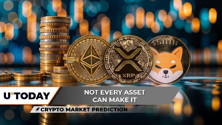 توقعات سوق العملات الرقمية: إيثيريوم (ETH) أمام سيناريو كارثي، XRP يبدأ مساره نحو 4 دولارات، شيبا إينو (SHIB) دون مستوى 0.000013