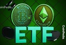 أخبار صناديق البيتكوين ETF: تدفقات البيتكوين تشهد 90.6 مليون دولار بينما إيثريوم تخسر 93.6 مليون دولار
