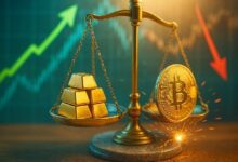سعر الذهب يتفوق على البيتكوين مع تصاعد التوترات الجيوسياسية