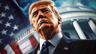 ادّعاء صادم: فتح مركز بيع قصير للعملات الرقمية بقيمة 1.1 مليار دولار قبل دقيقة واحدة من رسالة ترامب حول التعريفات الجمركية