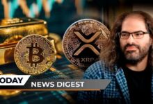 انعكاس ضخم لـ XRP يدفع السعر نحو 1 دولار.. كبير التقنيين في Ripple ينهي التكهنات حول خزانة الـ XRP البالغة مليار دولار.. البيتكوين يتفوق على الذهب في خلاصة أخبار العملات الرقمية