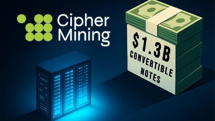 صفقة السندات القابلة للتحويل لـ Cipher Mining بقيمة 1.3 مليار دولار تطغى على اتفاقية الحوسبة عالية الأداء
