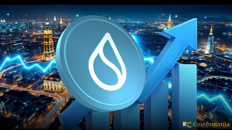 منصة SUI للتبادل اللامركزي تشهد طفرة هائلة في حجم التداول تبلغ 571 مليون دولار خلال 24 ساعة