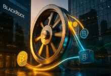 عجلة البلاك روك البالغة 24 مليار دولار تدفع سيولة البيتكوين بنمو 800%