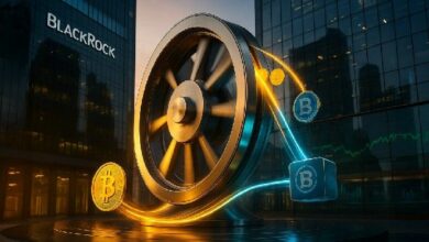عجلة البلاك روك البالغة 24 مليار دولار تدفع سيولة البيتكوين بنمو 800%