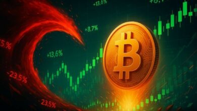 تقلص صفقات البيع الآجلة للعملات الرقمية بنحو 360 مليون دولار مع تعافي البيتكوين إلى 116 ألف دولار