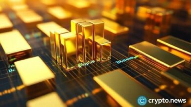 تراجع XAUt وPAXG بنسبة 6% مع هبوط أسعار الذهب