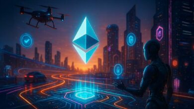 الذكاء الاصطناعي والعملات الرقمية 2025: هل سيقود الاقتصاد الآلي الطفرة القادمة في إيثيريوم؟