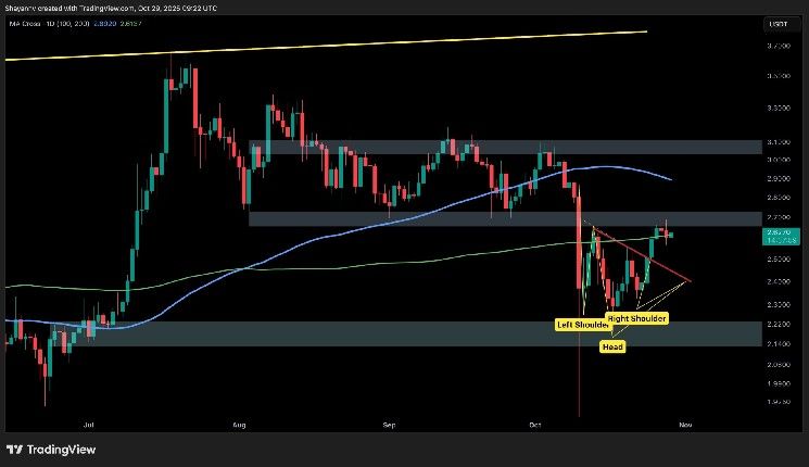 تحليل سعر XRP: هل يستعد الريبل للصعود فوق 3 دولارات أم الهبوط إلى 2 دولار هذا الأسبوع؟